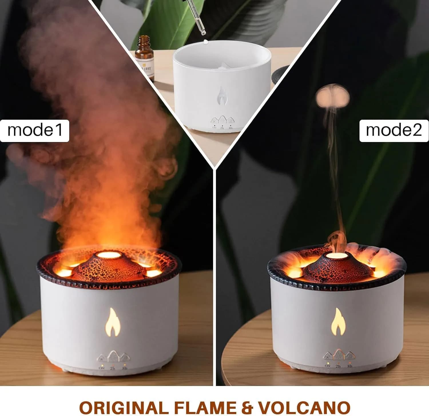 Volcano Humidifier Aromatherapy Diffuser