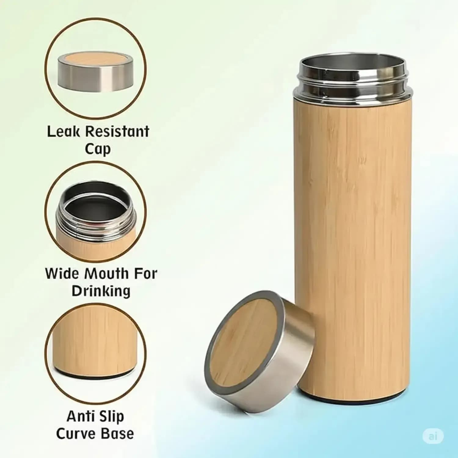 BAMBOO WATER BOTTLE 