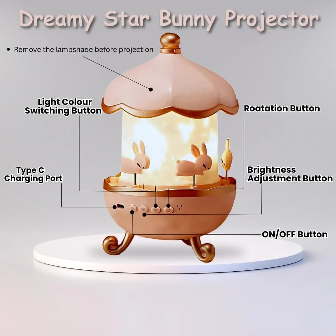 Bunny Projector Lamp