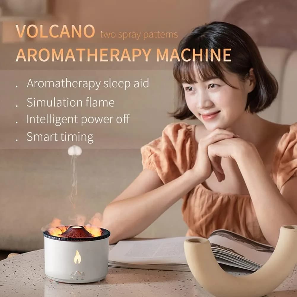 Volcano Humidifier Aromatherapy Diffuser