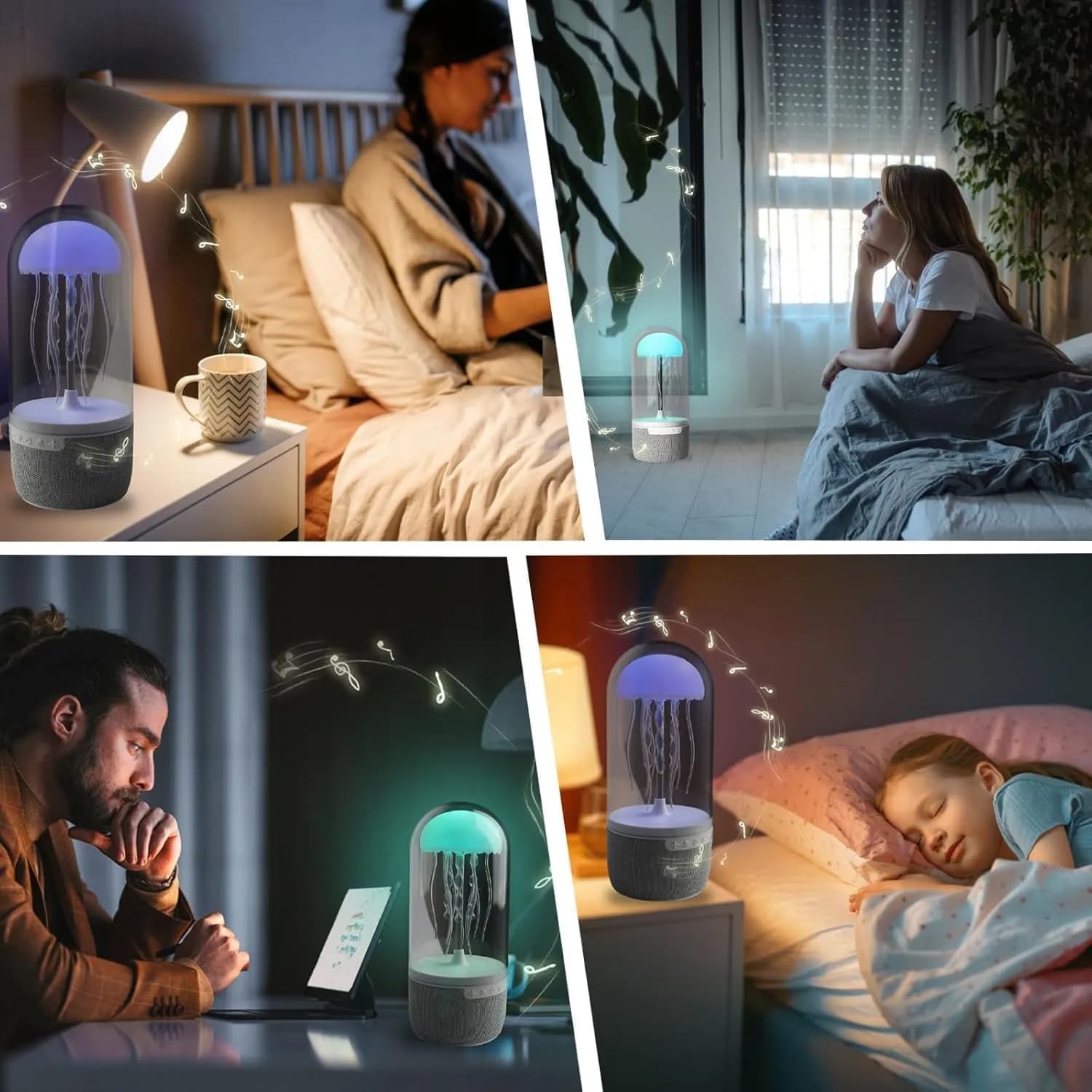 Jellyfish Lamp Bluetooth Speaker
