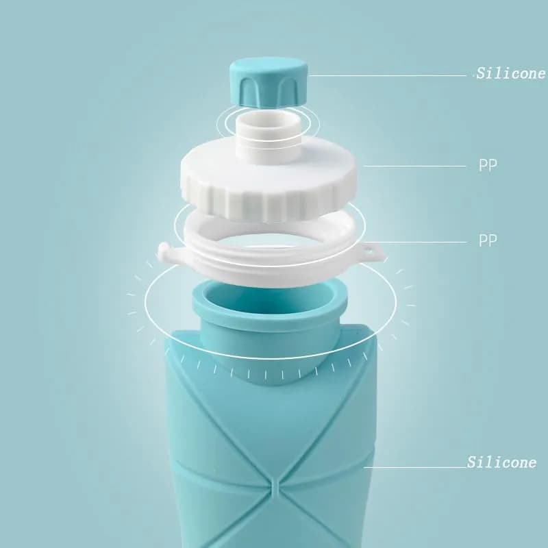 SILICONE FOLDING BOTTLE